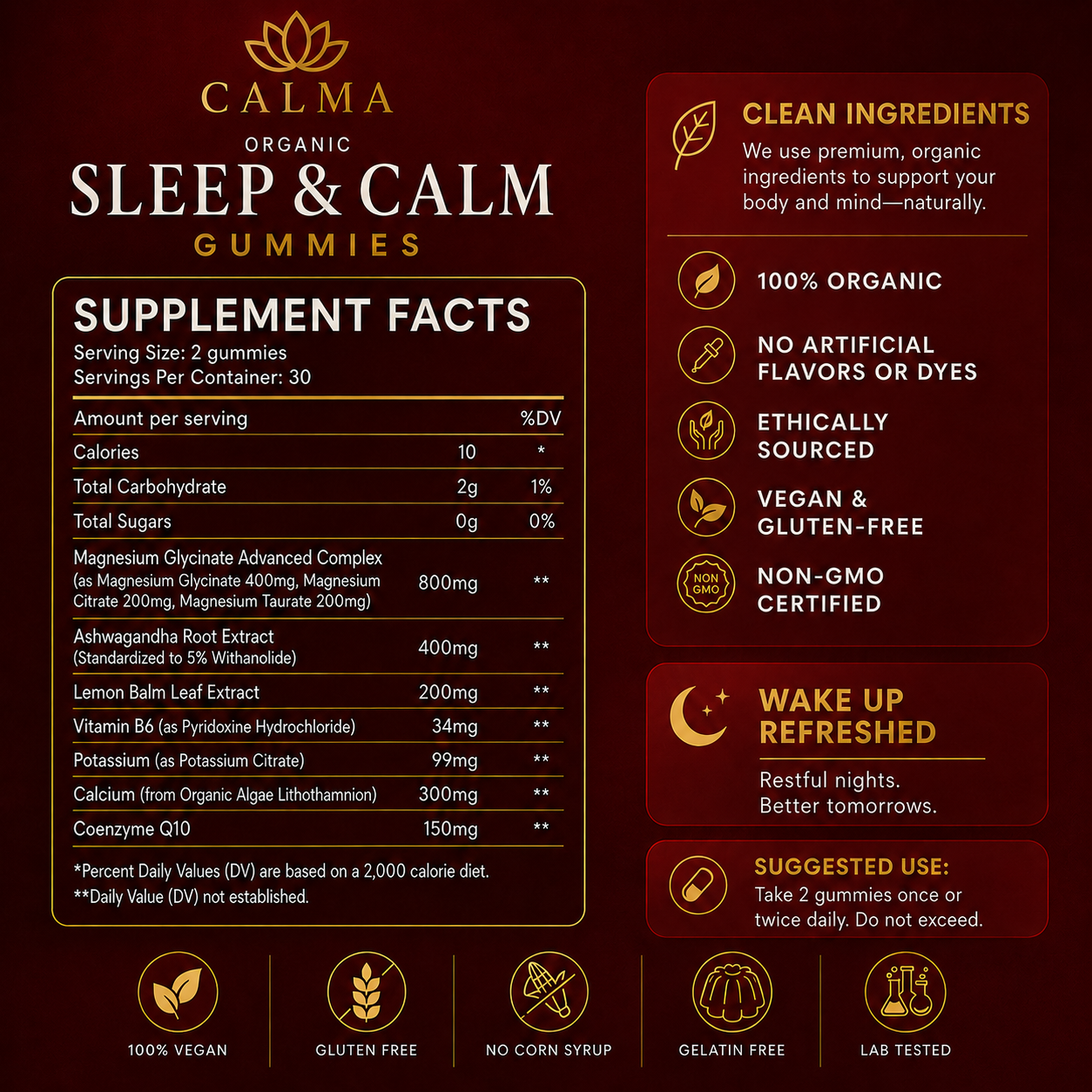 Sleep & Calm Gummies